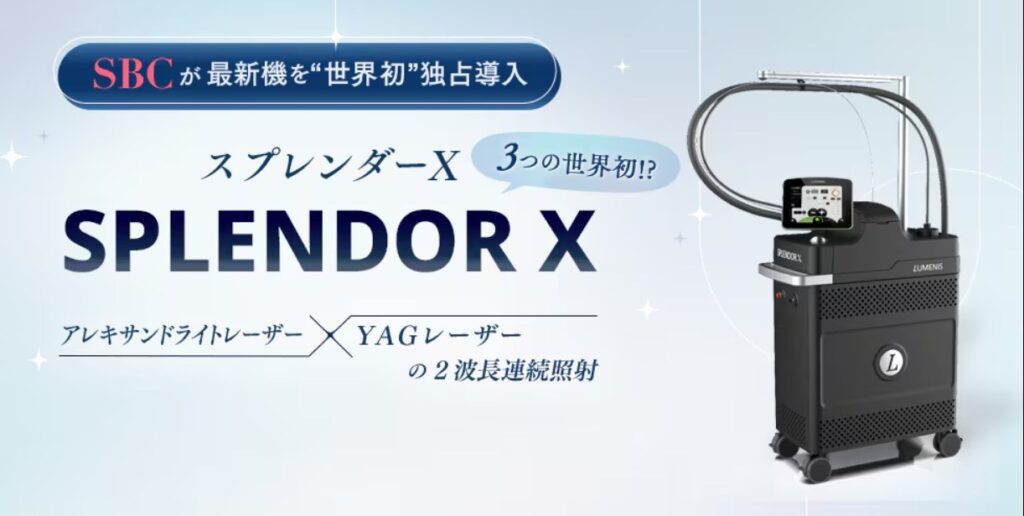 湘南美容クリニックのスプレンダーX