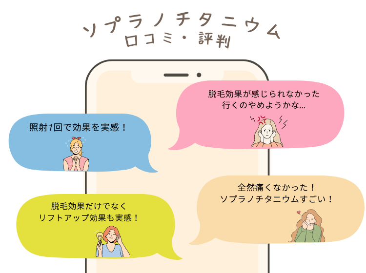 ソプラノチタニウム口コミ・評判TOP